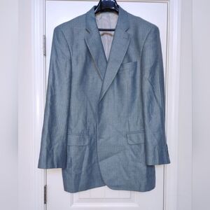 Zino Men's Blazer/Jacket 2 Buttons Regent Blue Sz-44L